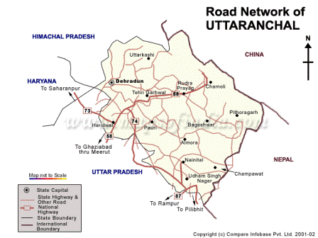 uttaranchal road